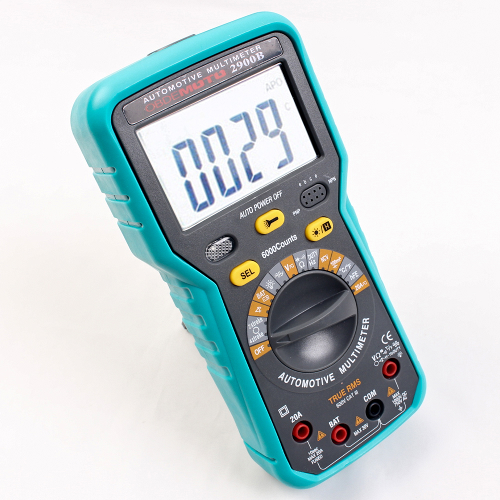 Automotive Digital Multimeter with Rotational Speed Measurement 2900B